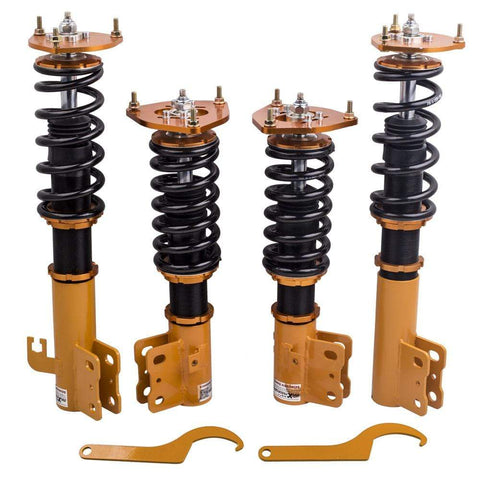maXpeedingrods Coilovers for Subaru Legacy 2000-2004 BE Sedan, Complete  Assemblies Coilovers Suspension Coil Struts, Amortiguador Height Lowering  Kit