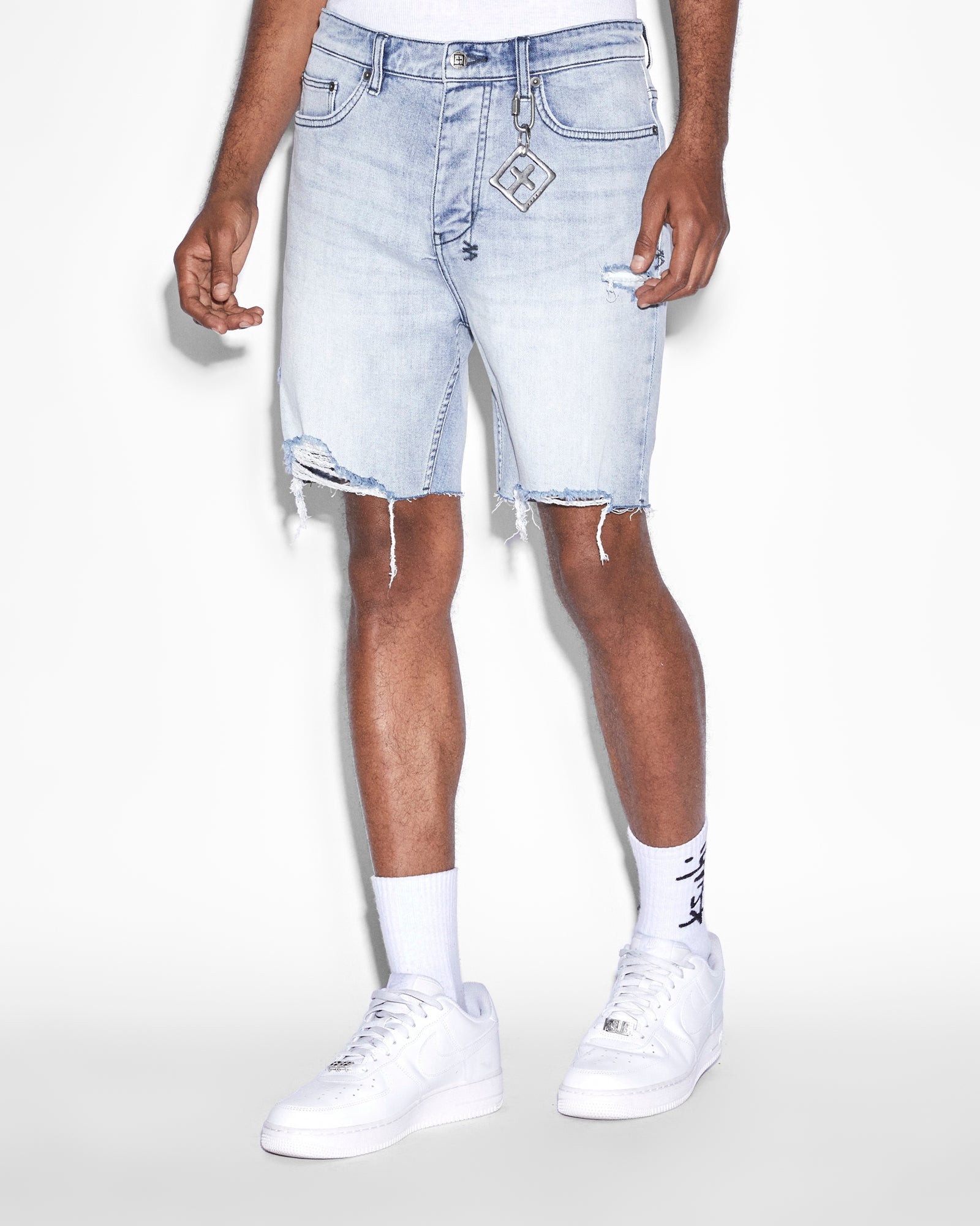 Ripped Raw Cut Denim Shorts for Sale New Zealand, New Collection Online