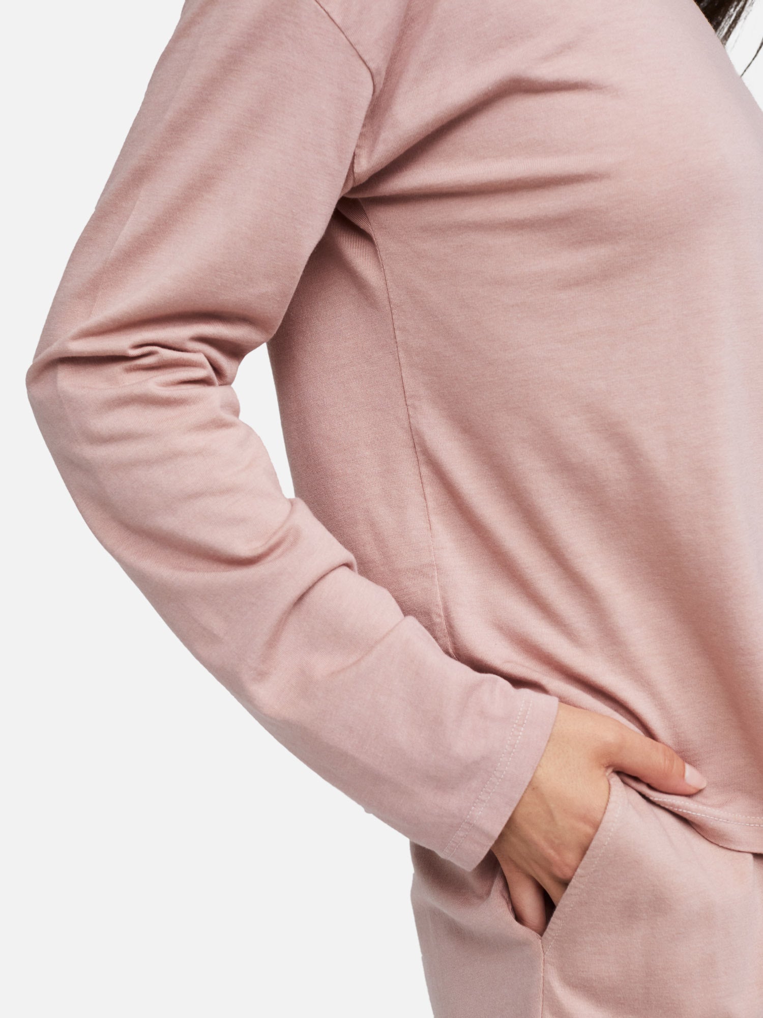 Tencel Long Sleeve Sleep Tee