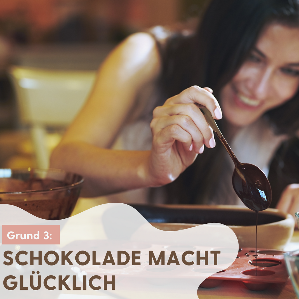 Schokolade selber machen macht glücklich