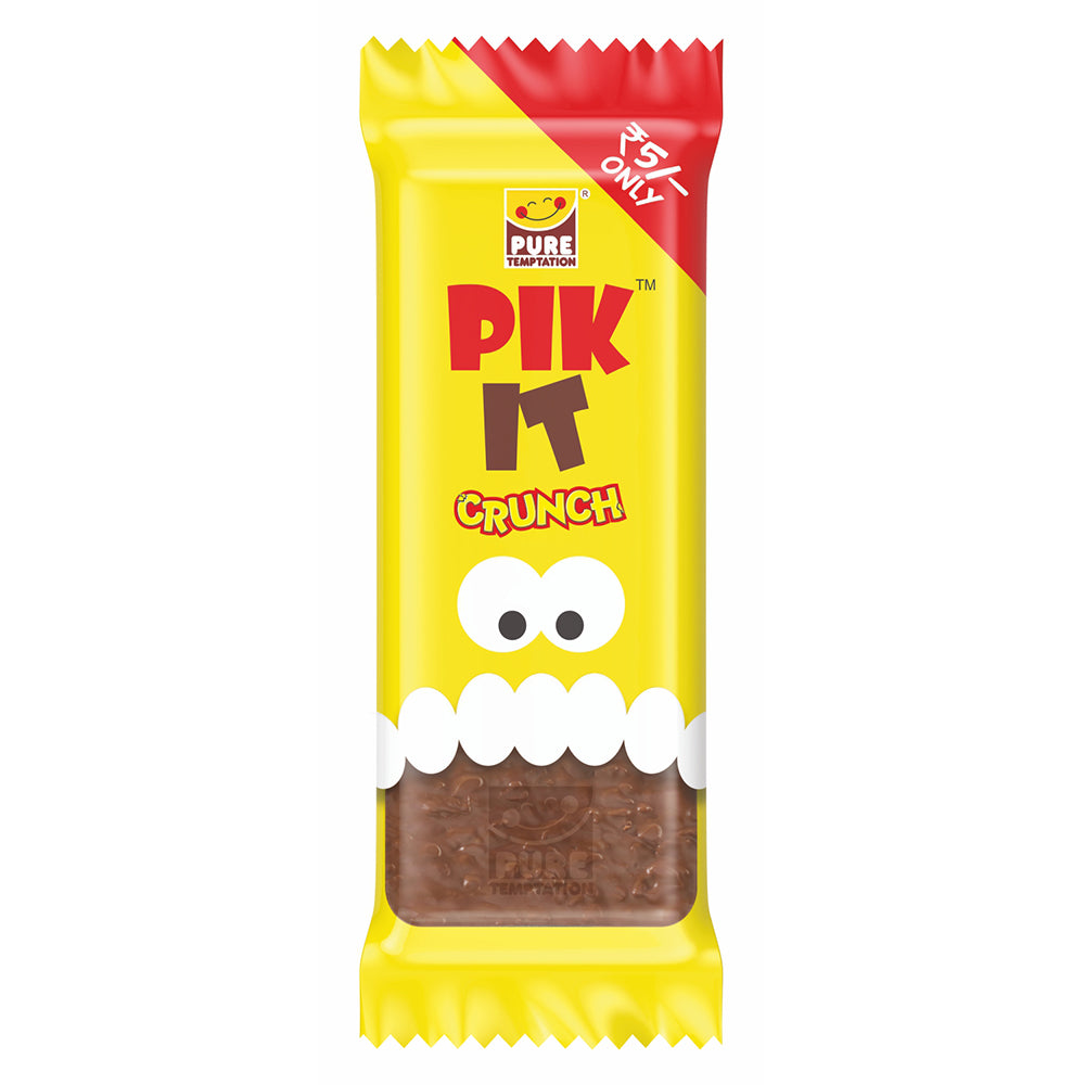 Pure Temptation® PIK IT Chocolate Crunch Bar pack of 1x30 – Chocoblast By  PureTemptation