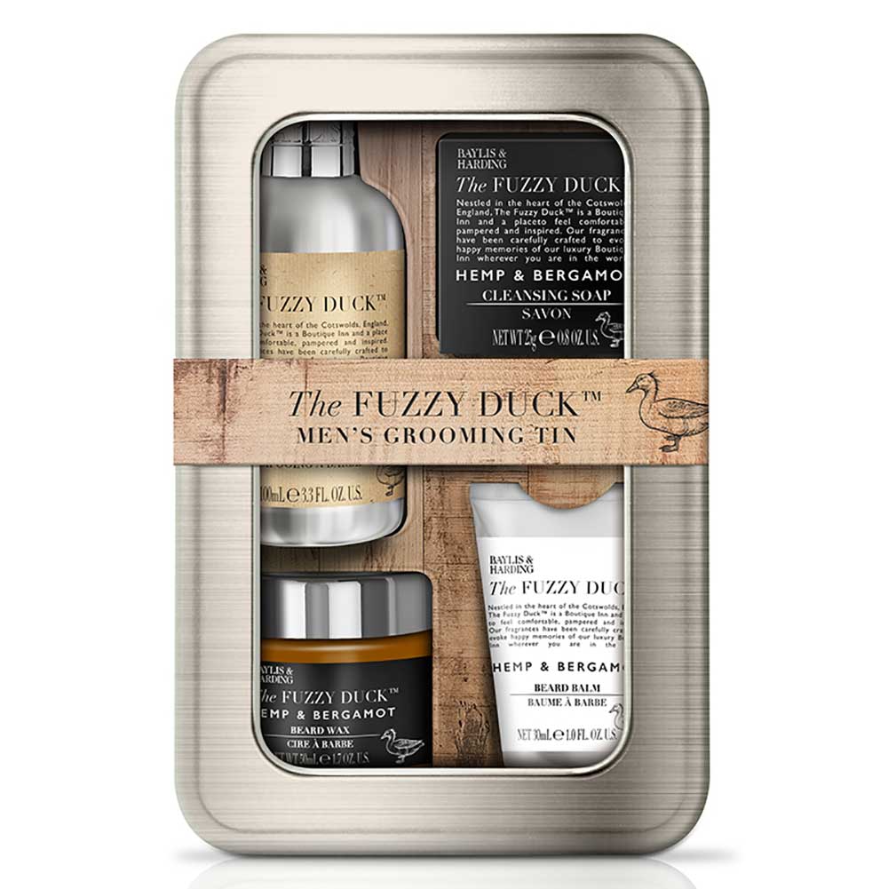 Baylis & Harding The Fuzzy Duck Men's Grooming Tin Gift Set – Meharshop