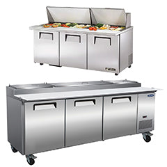 Used Prep Tables & Refrigerated Worktops