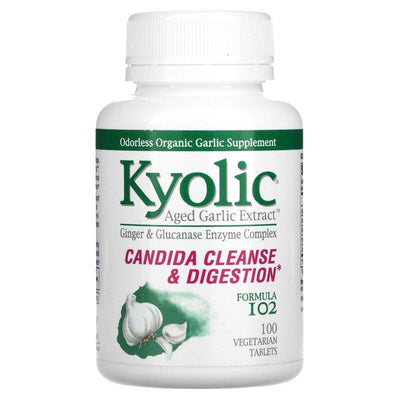 Wakunaga Nutritional Supplements - KYOLIC Candida Cleanse & Digestion Formula 102 - OurKidsASD.com - #Free Shipping!#