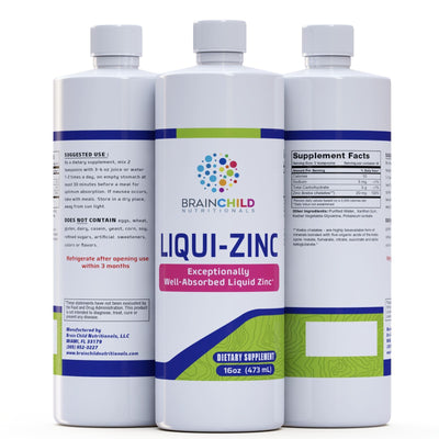 BrainChild Nutritionals - LiquiZinc - OurKidsASD.com - #Free Shipping!#