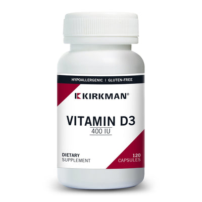 Kirkman Labs - Vitamin D3 400 IU Hypoallergenic - OurKidsASD.com - #Free Shipping!#