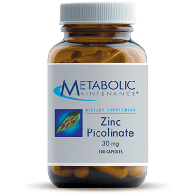 Metabolic Maintenance - Zinc Picolinate (30mg) - OurKidsASD.com - #Free Shipping!#