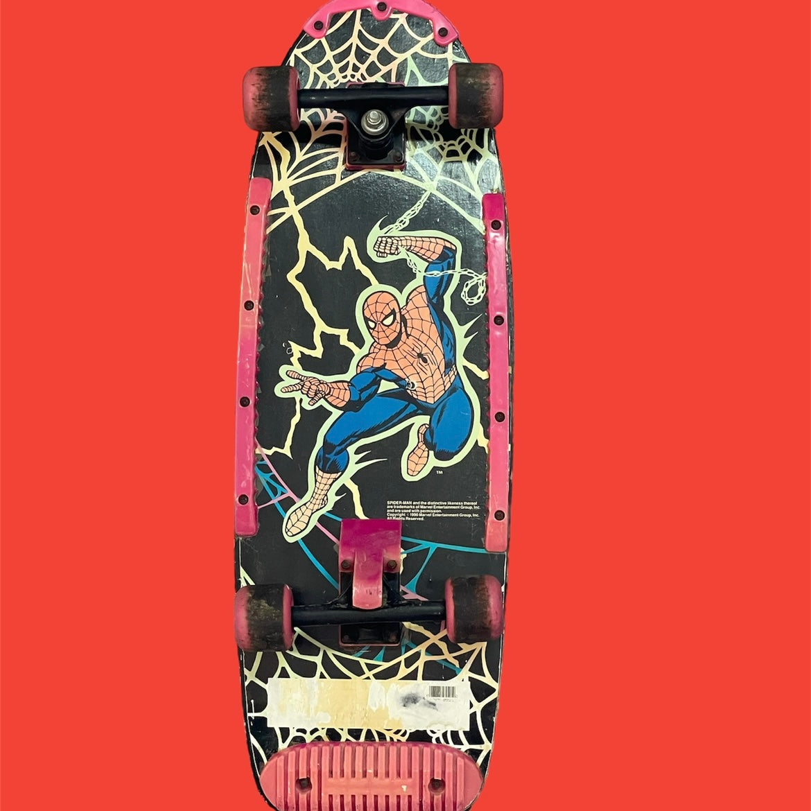 toekomst Zachte voeten tweedehands Spider-Man 1990 Skateboard – generationcool