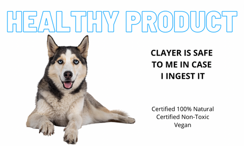 active dog clay clayer