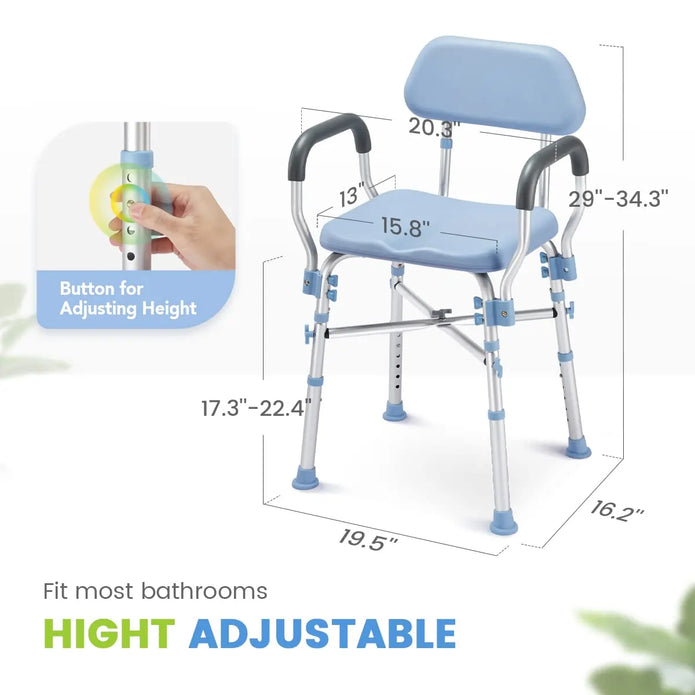 Height Adjustable Shower Chair