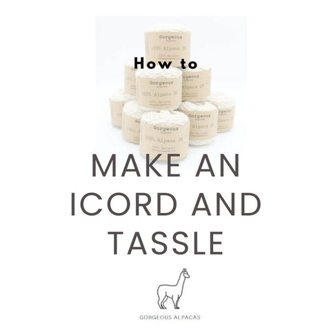 Making icords and tassles
