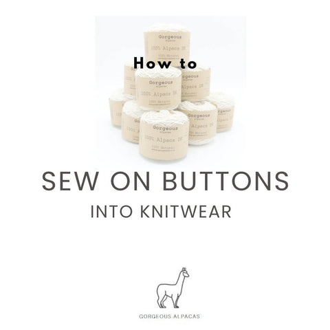 Sewing on buttons video