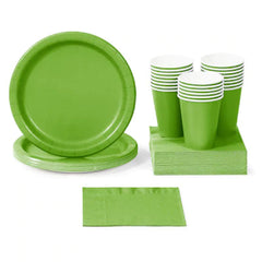 Lime Green Party Tableware