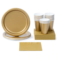 Gold Party Tableware