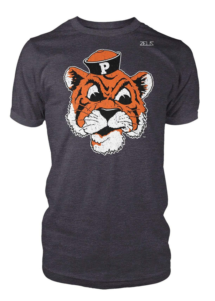 Tommy Jeans Regular Vintage College Tiger T-Shirt, Black