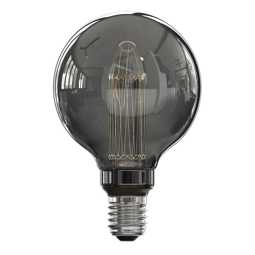 laten vallen Dominant Kapper Calex. Led glasfiber. Globe lamp. 3.5W. E27. Dimbaar | Bouwhof