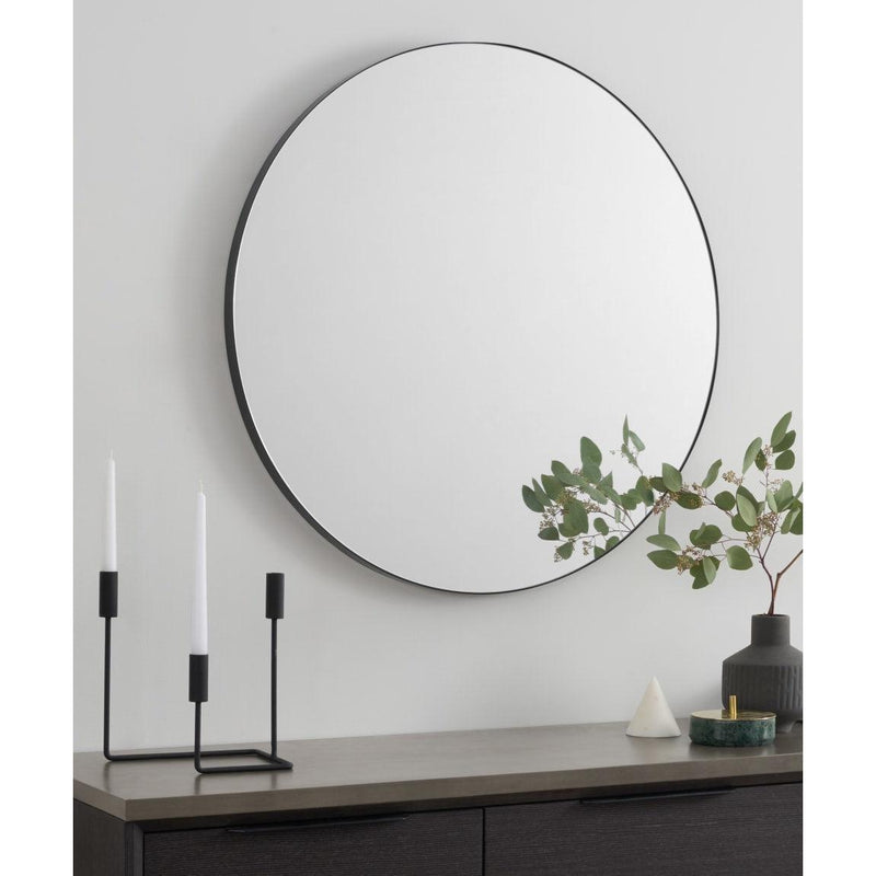 schuld Twinkelen briefpapier Lifestyle Black spiegel round 120cm | Bouwhof