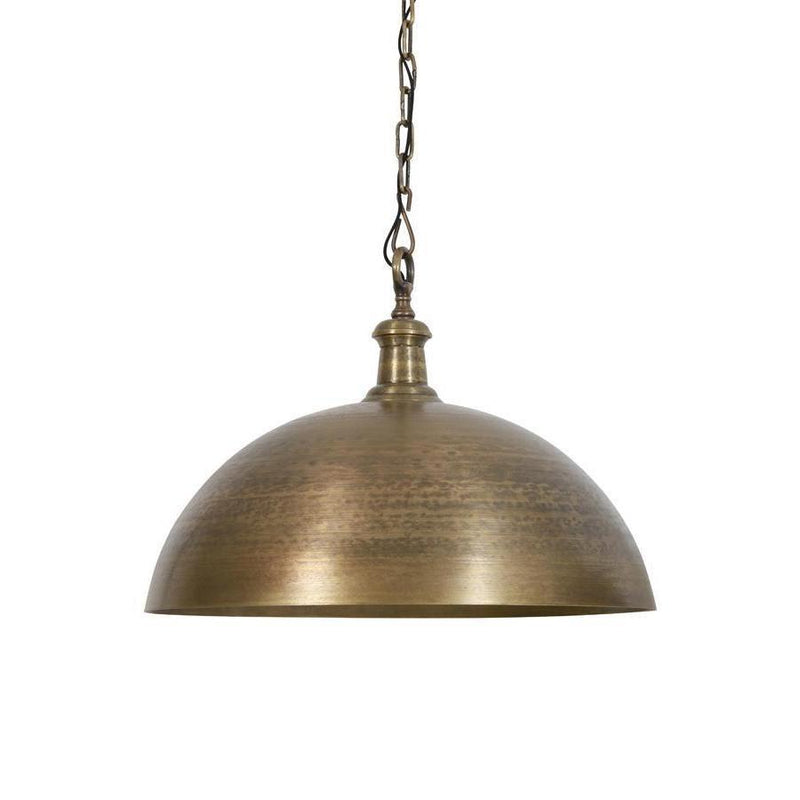 vanavond Mart Intuïtie Light & Living Demi industriële hanglamp, ruw oud brons