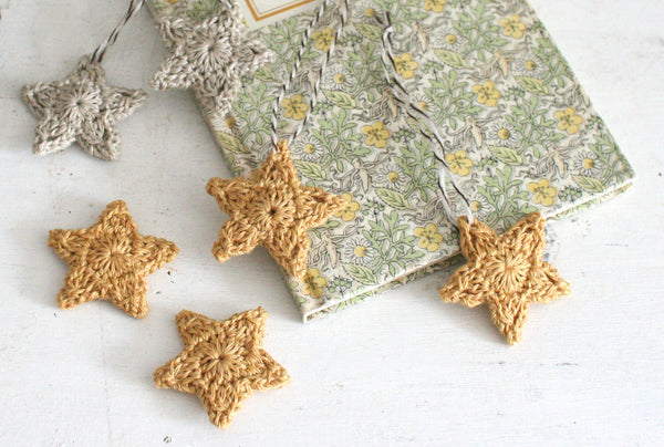 crochet star ornament christmas