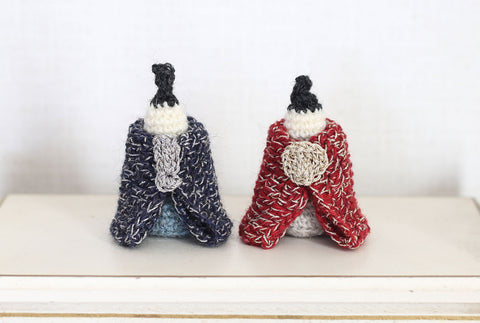 Crochet Hinamatsuri Hina dolls