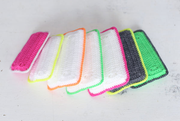 Neon color pocket tissue case