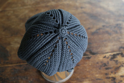 Crochet cap breathable