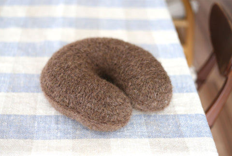 crochet neck pillow
