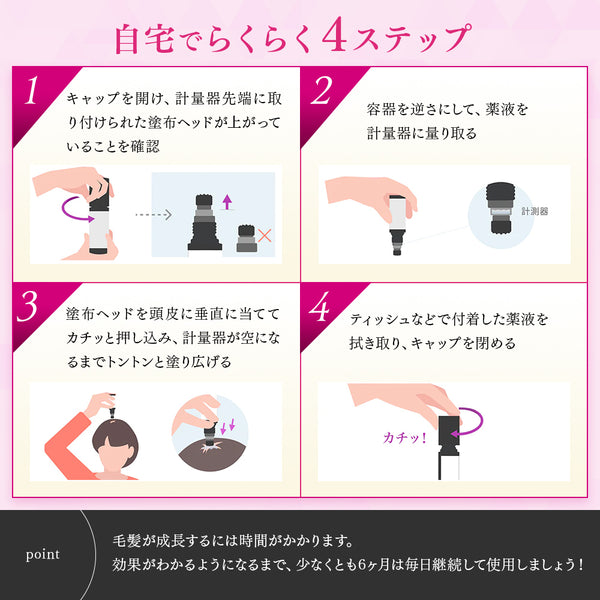 自宅でらくらく４ステップ