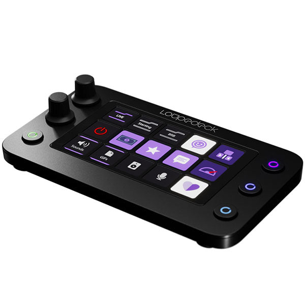 Loupedeck Live ライブ配信 写真 ビデオ編集用のPC接続コントローラ カスタマイズ可能なボタン ダイヤル タッチスクリーン付き  日本語対応