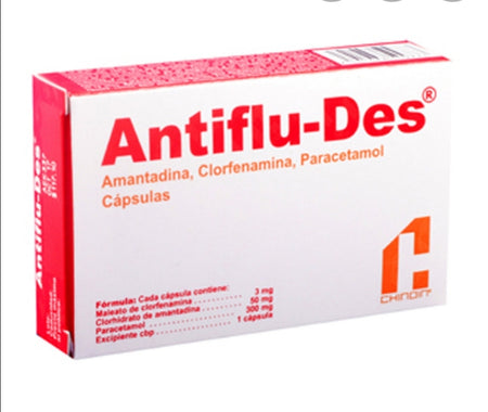 Anti flu adulto 24 capsulas, gripa, dolor y fiebre – Ramirez Health and  Beauty
