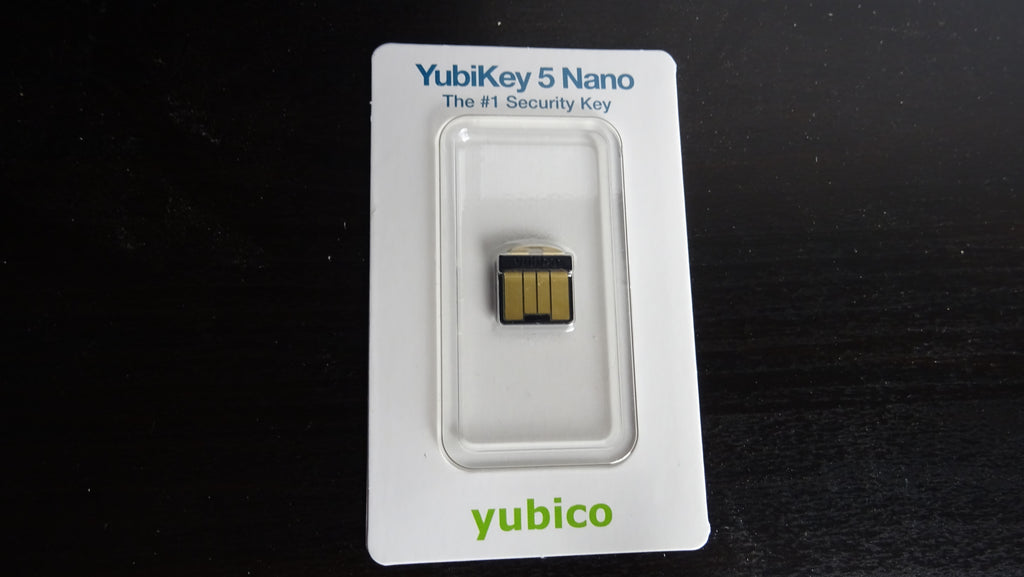 add yubikey to google