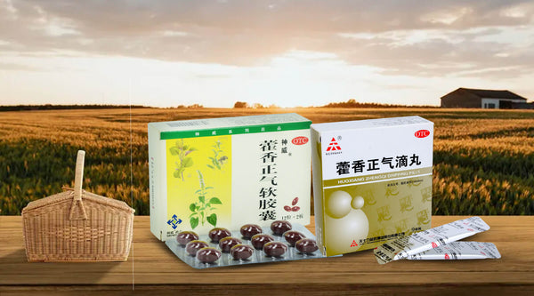 TCM for travel Digestive Care Kinhong Pte Ltd Huo Xiang Zheng Qi Dripping Pills