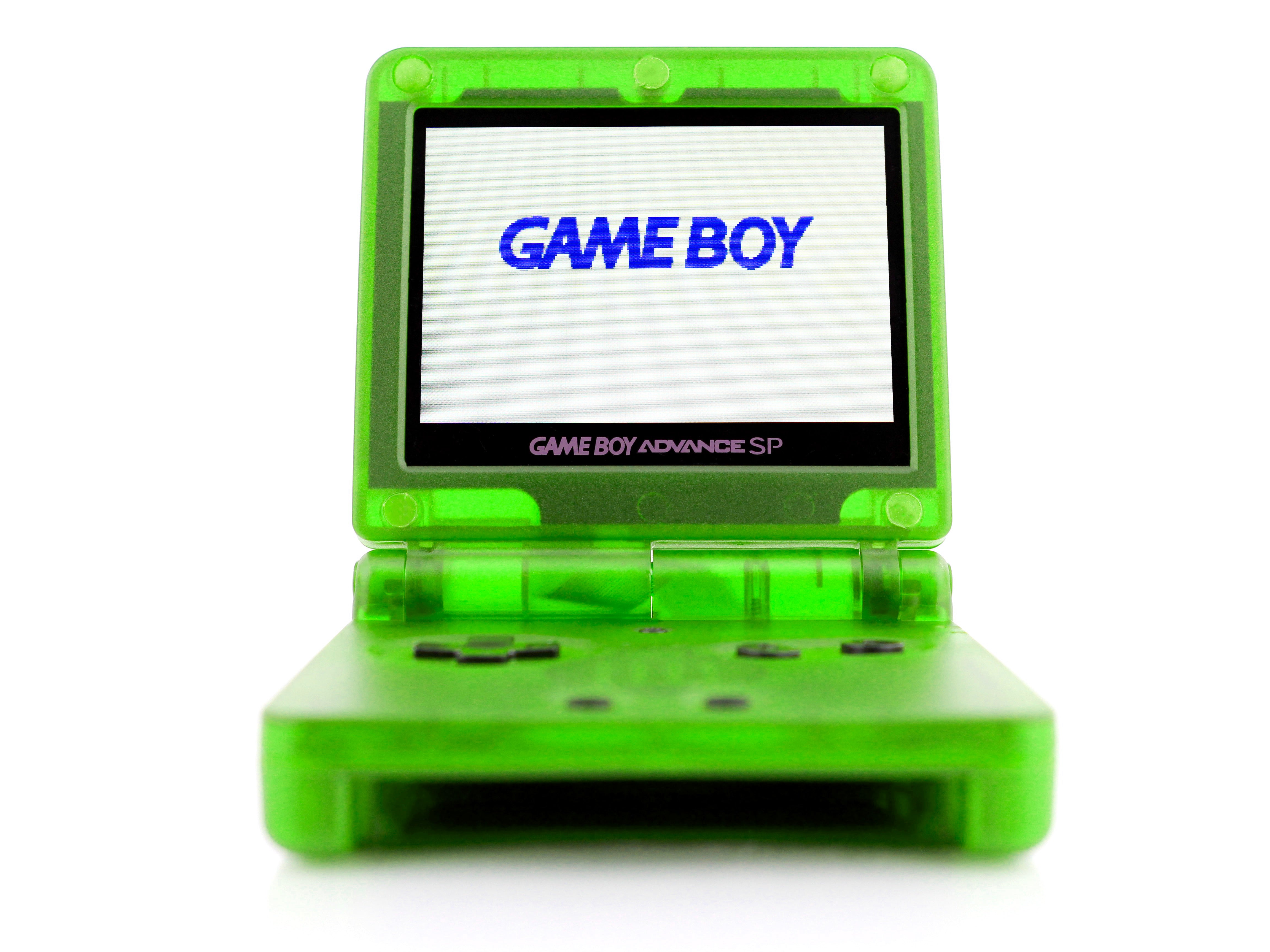 Nintendo Gameboy Advance Modded Green Edition. – Modern