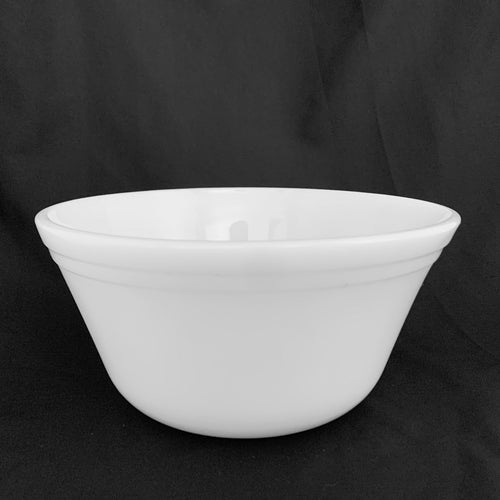 Mid-Century Federal Atomic Dot Glass Nesting Mixing Bowls - Set of