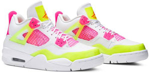 Jordan 4 - Lemon Yellow White Pink (GS 