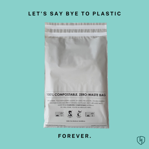 hero packaging compostable mailer bags shipping bio