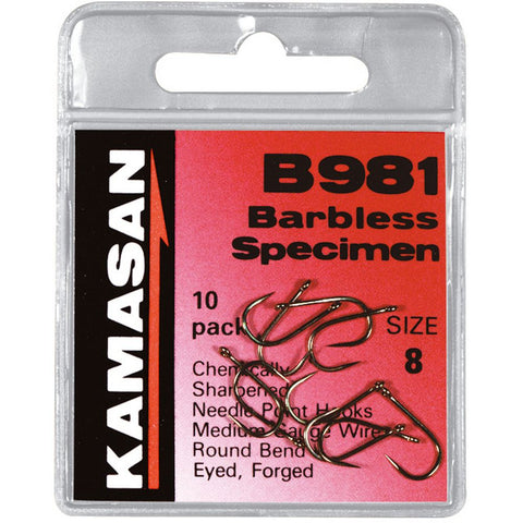 Kamasan B980 Specimen Eyed Hooks – DENNISTONS