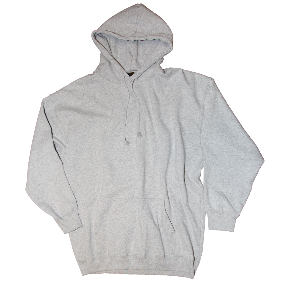 Heather Grey Cotton Hoodie - Yellow Rat Bastard product image