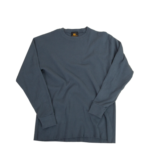 Navy Blue Ribbed Knit Sweater – Yellow Rat Bastard