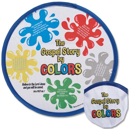 Nylon Flying Disc - Gospel Story by Colors