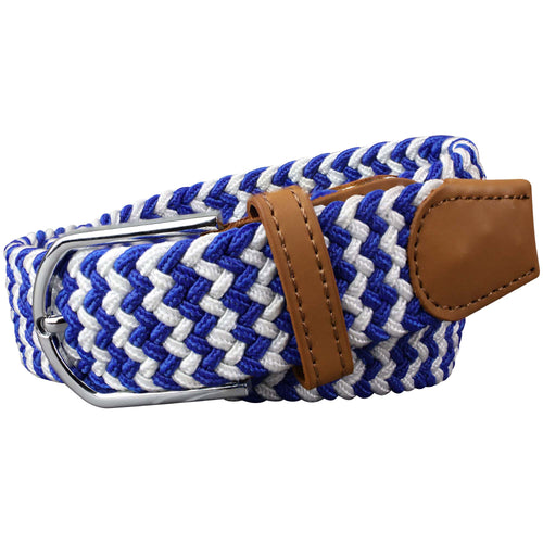 Webbed Belt-Red, White & Blue – Classic Style Golf
