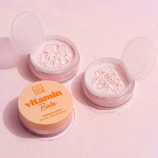 the beauty crop pink setting powder