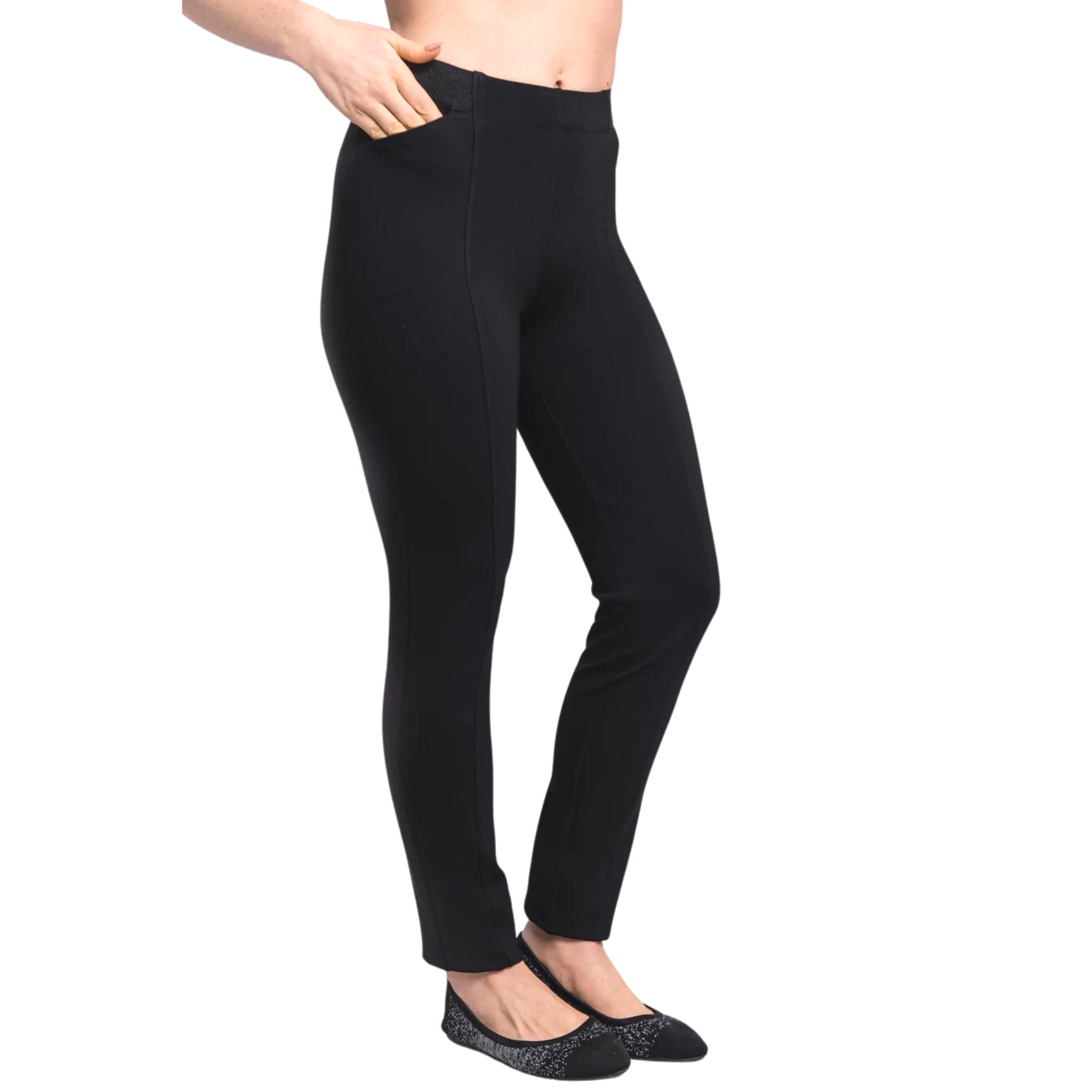 Daya Petite Pant, Black, Modal – Blue Sky Clothing Co Ltd