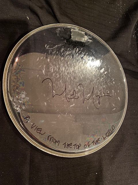 12" Studio Used Drum Head (Autographed) - LG