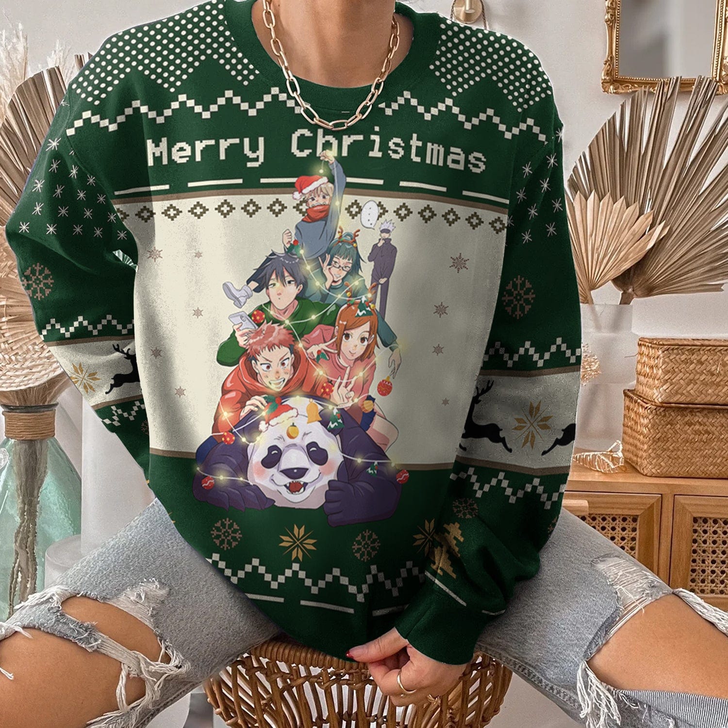 Fullmetal Alchemist 3D Ugly Christmas Sweater, Christmas Anime Sweater For  Fan