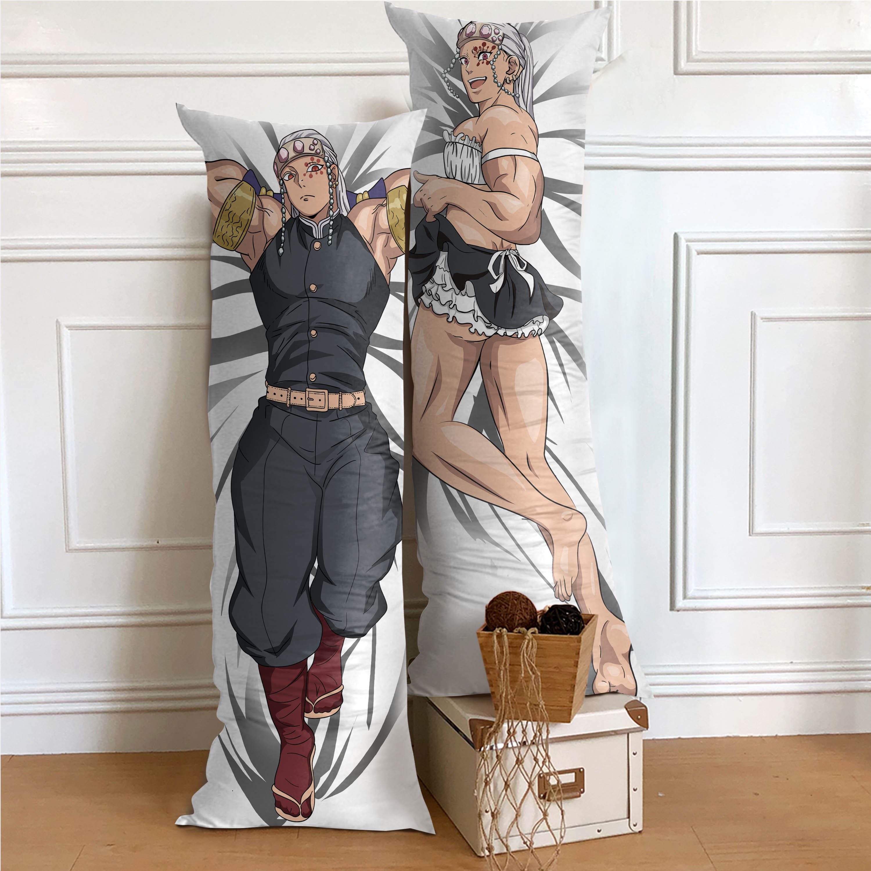 Inspired By Uzui Tengen Body Pillow Kimetsu No Yaiba Body Pillow Case Anime Body Pillow Cover 1890