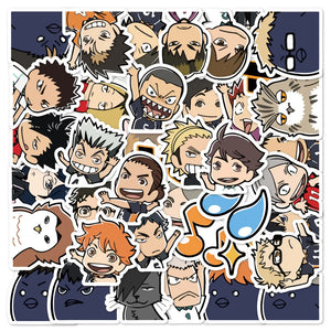 Haikyuu Chibi Stickers - Dark Crow Sales