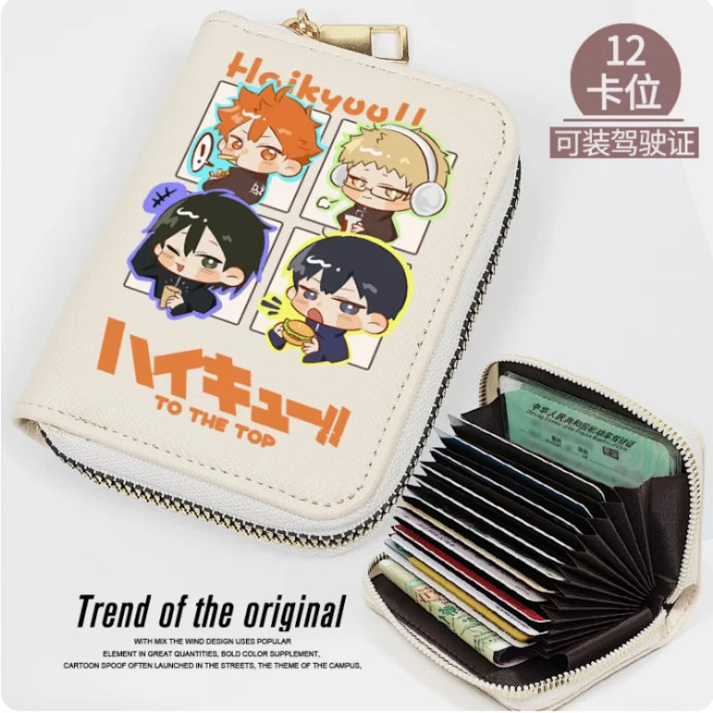 Chibi Haikyuu Card Wallet