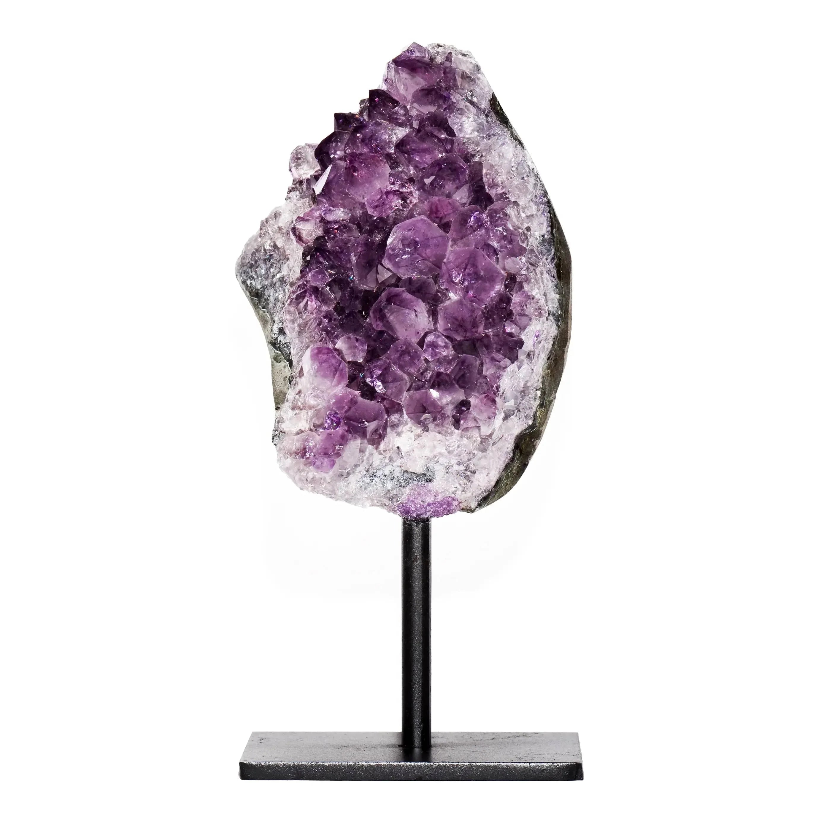Amethyst Geode on Pin Stand