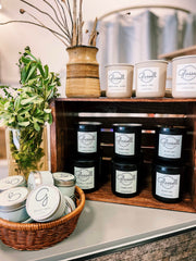 hand poured soy candles boutique store Denver